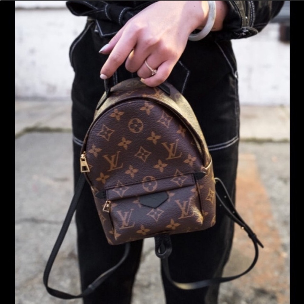 SALE LV Palm Springs Mini Backpack